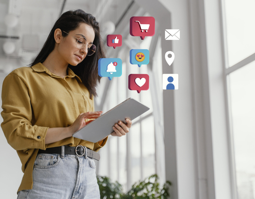 social-media-marketing-concept-marketing-with-applications